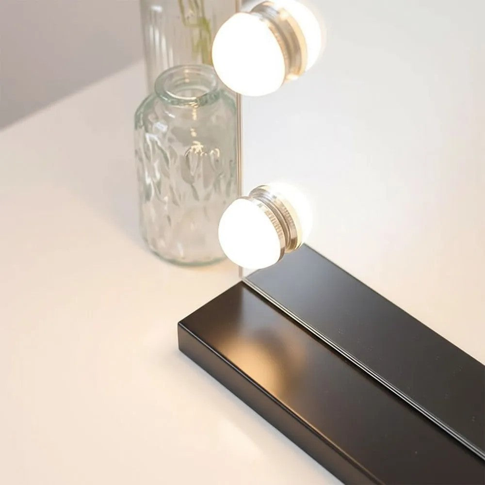 Lustro LED Hollywood Czarne 80x60  4