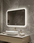 Lustro ścienne LED 80x60cm TOP-3  4
