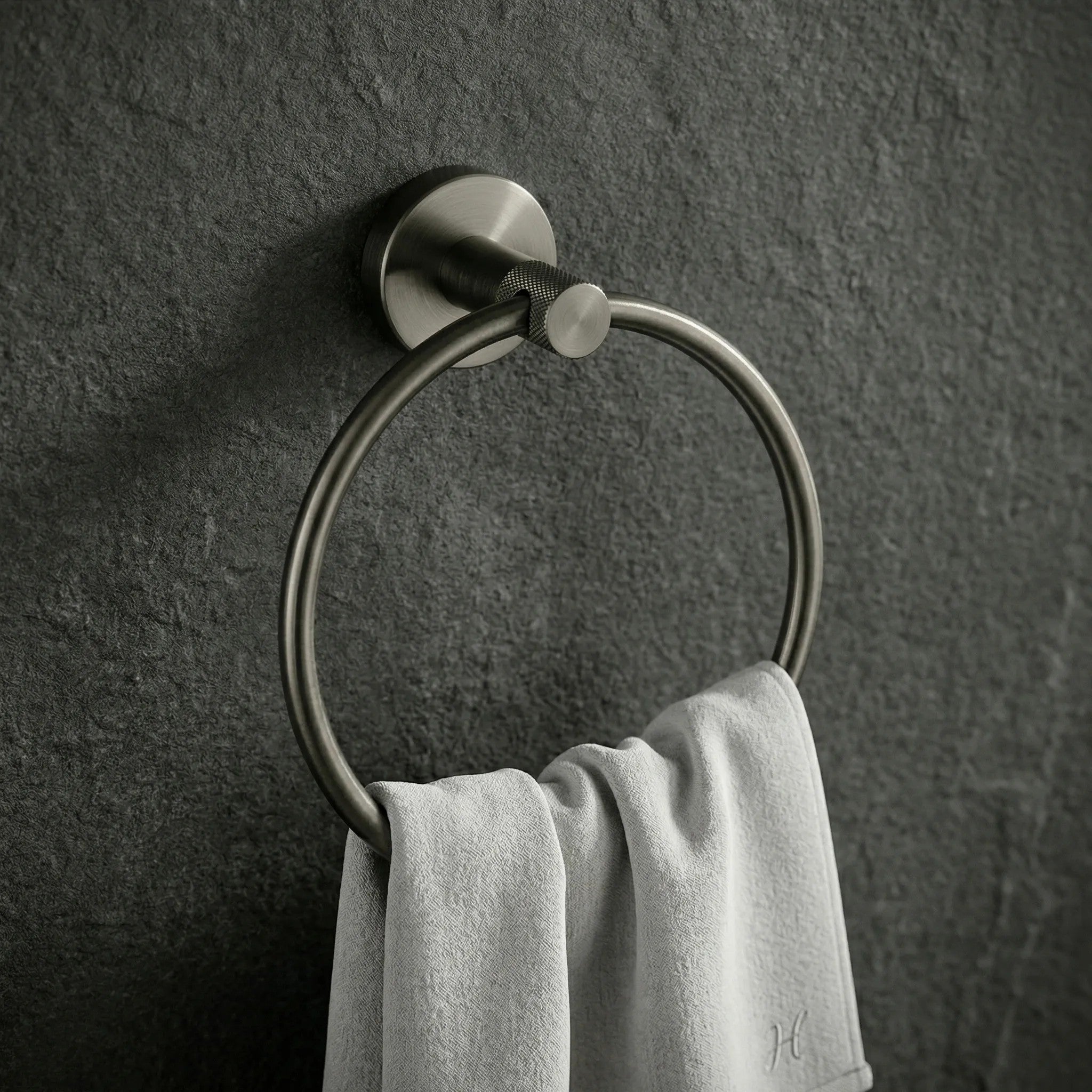 Wieszak łazienkowy Ring 6610 Modern Tytan  4