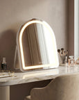 Lustro LED GLAM White 40x45cm  4