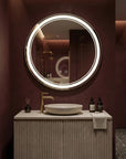 Lustro ścienne LED SOFT 80  4