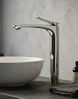 Bateria Umywalkowa PREMIUM REA Vision Chrom Wysoka  4