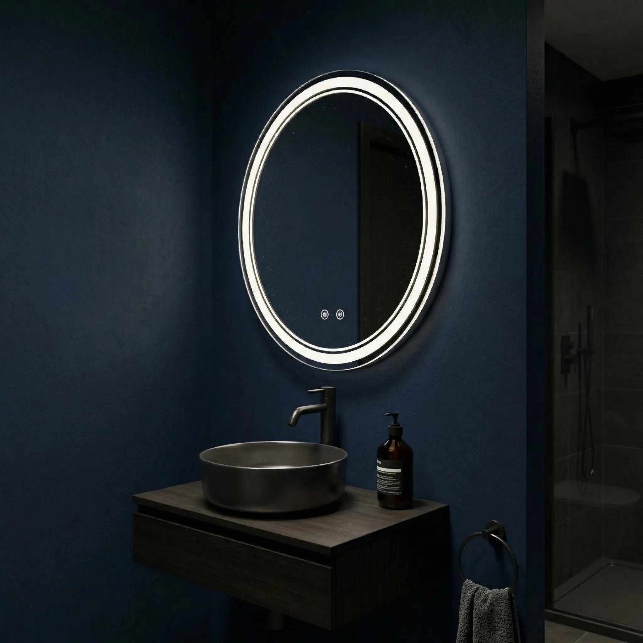 Lustro ścienne LED SOFT 60  4