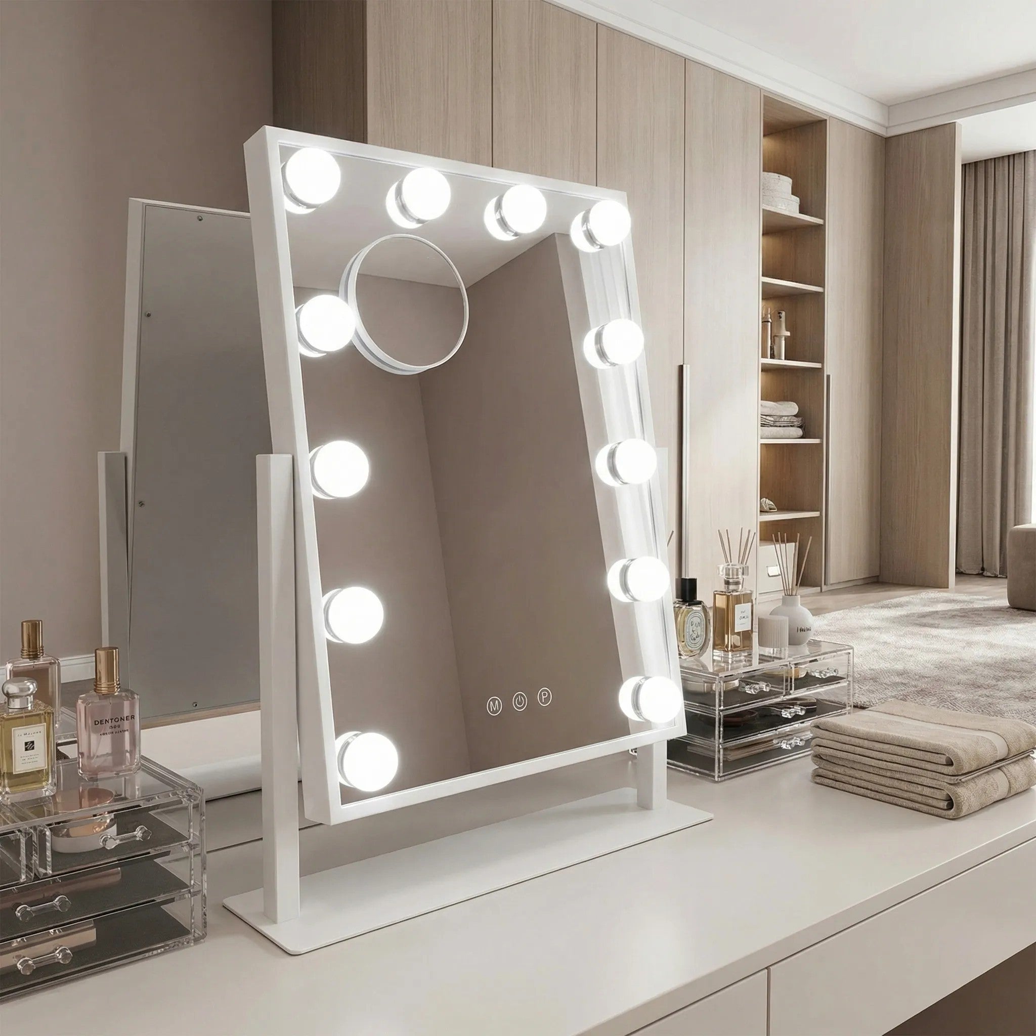Lustro LED Style White 30x40  4