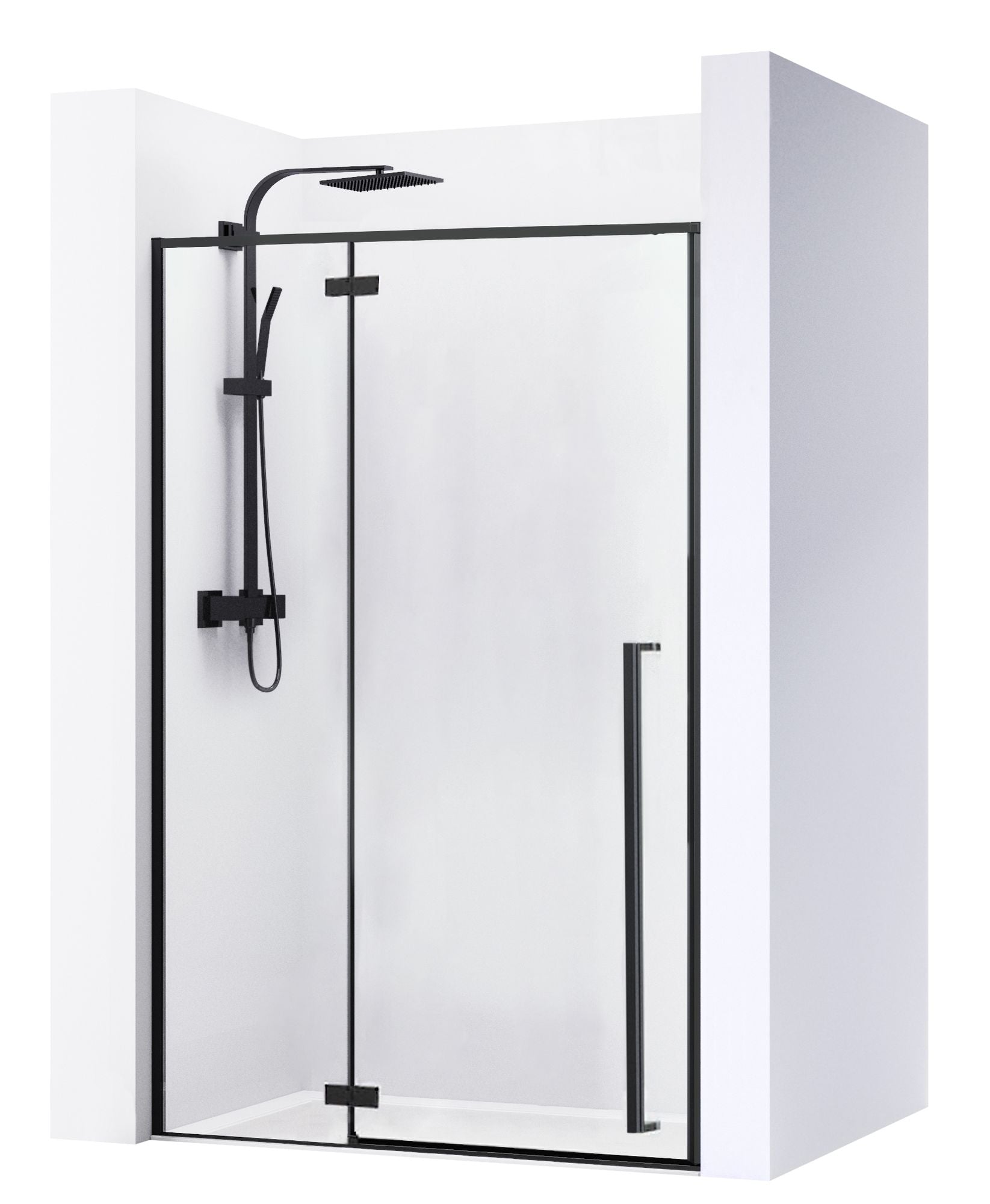 Drzwi prysznicowe FARGO BLACK MAT 110
