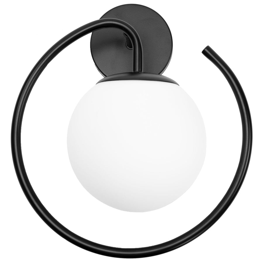 LAMPA ŚCIENNA KINKIET APP1152-1W Czarna