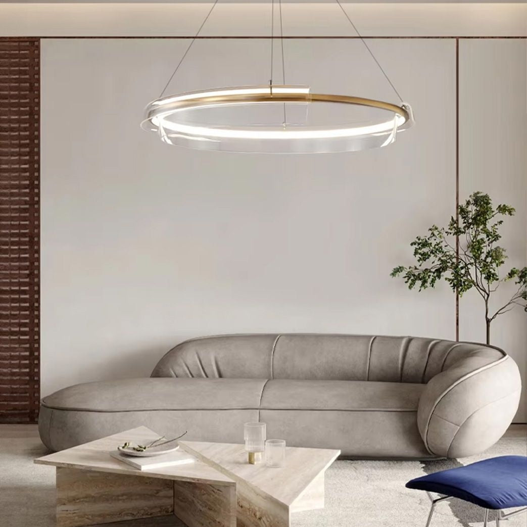 Lampa Sufitowa Wisząca Led App1672-cp Gold  10