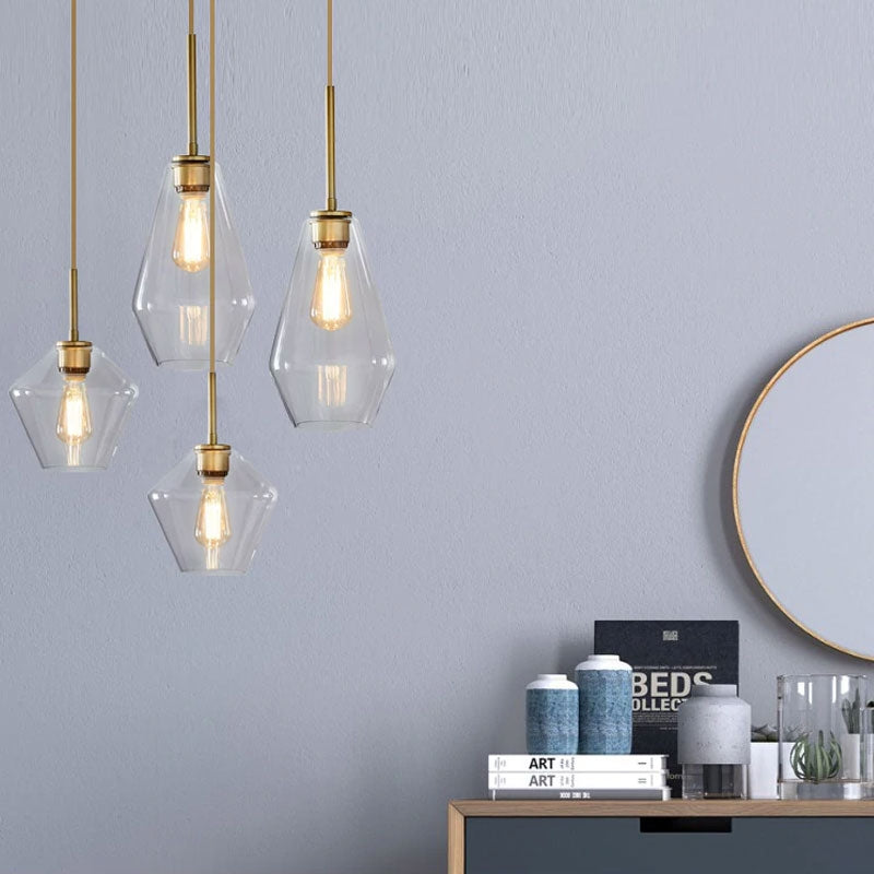 Lampa sufitowa szklana APP438-1CP  4