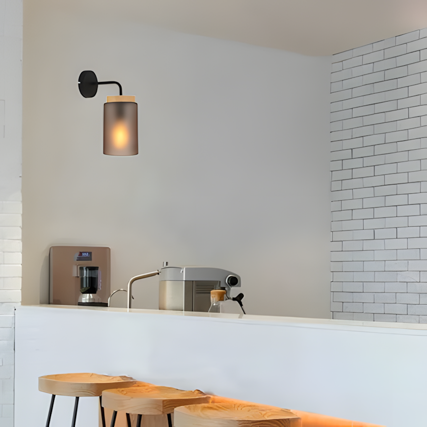 Kinkiet APP1814-1W Frosted Grey  3