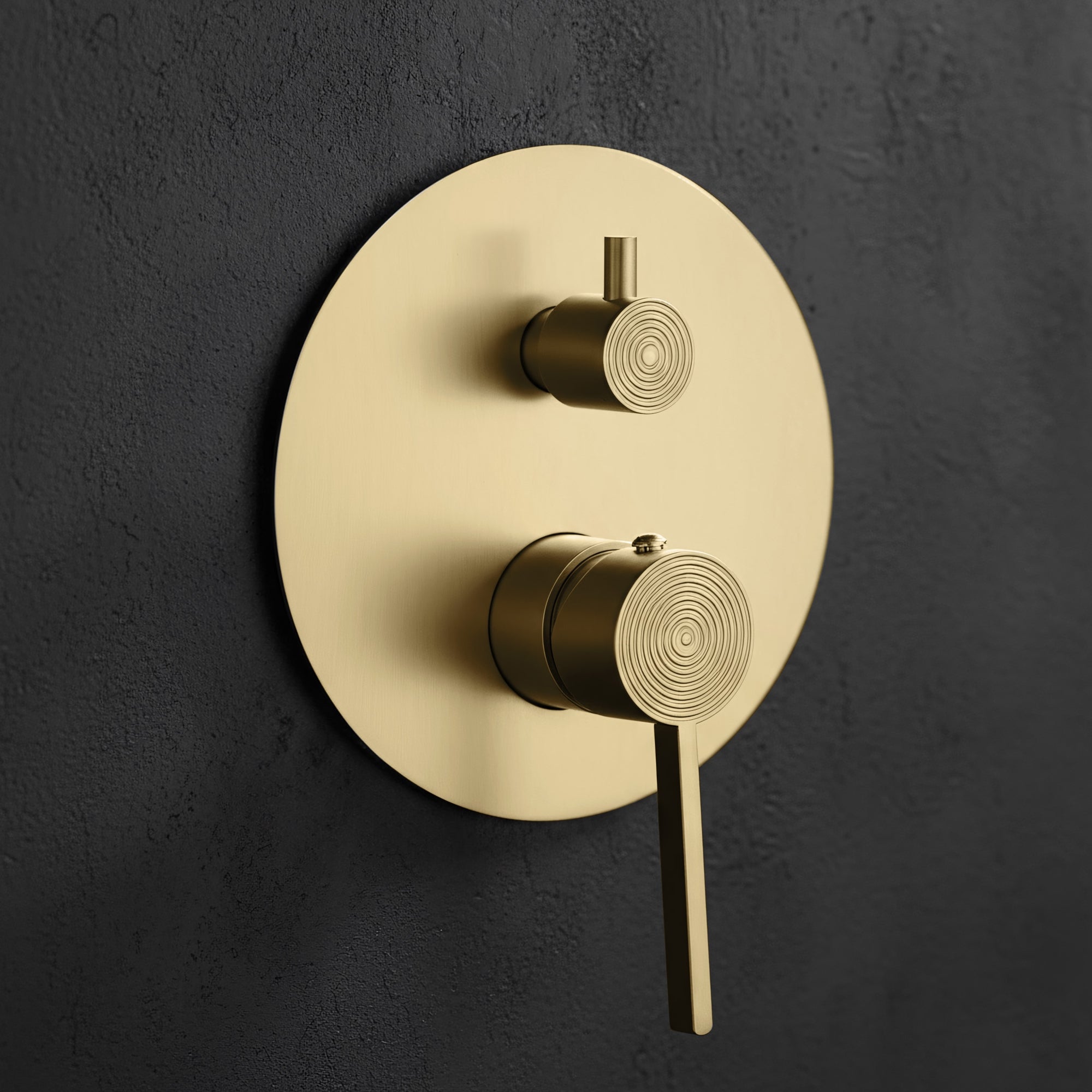 Zestaw Natryskowy Podtynkowy Rea Foster Złoty Szczotkowany + Box  2