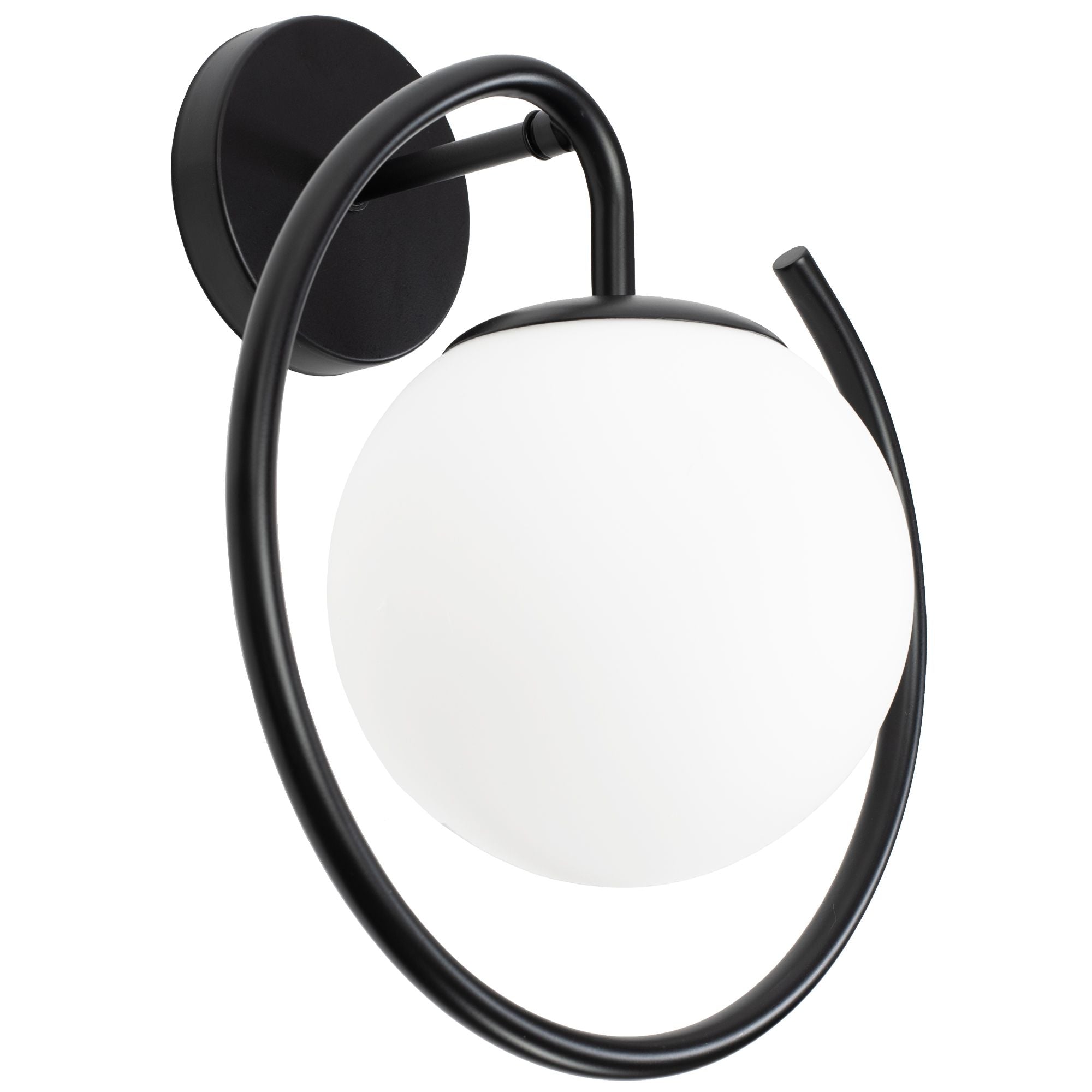 LAMPA ŚCIENNA KINKIET APP1152-1W Czarna