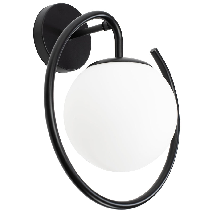 LAMPA ŚCIENNA KINKIET APP1152-1W Czarna