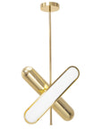 Lampa Sufitowa Wisząca LED APP832-CP Złota  4