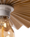 LAMPA ŚCIENNA KINKIET APP1356-1W Stare Złoto 30 cm  6