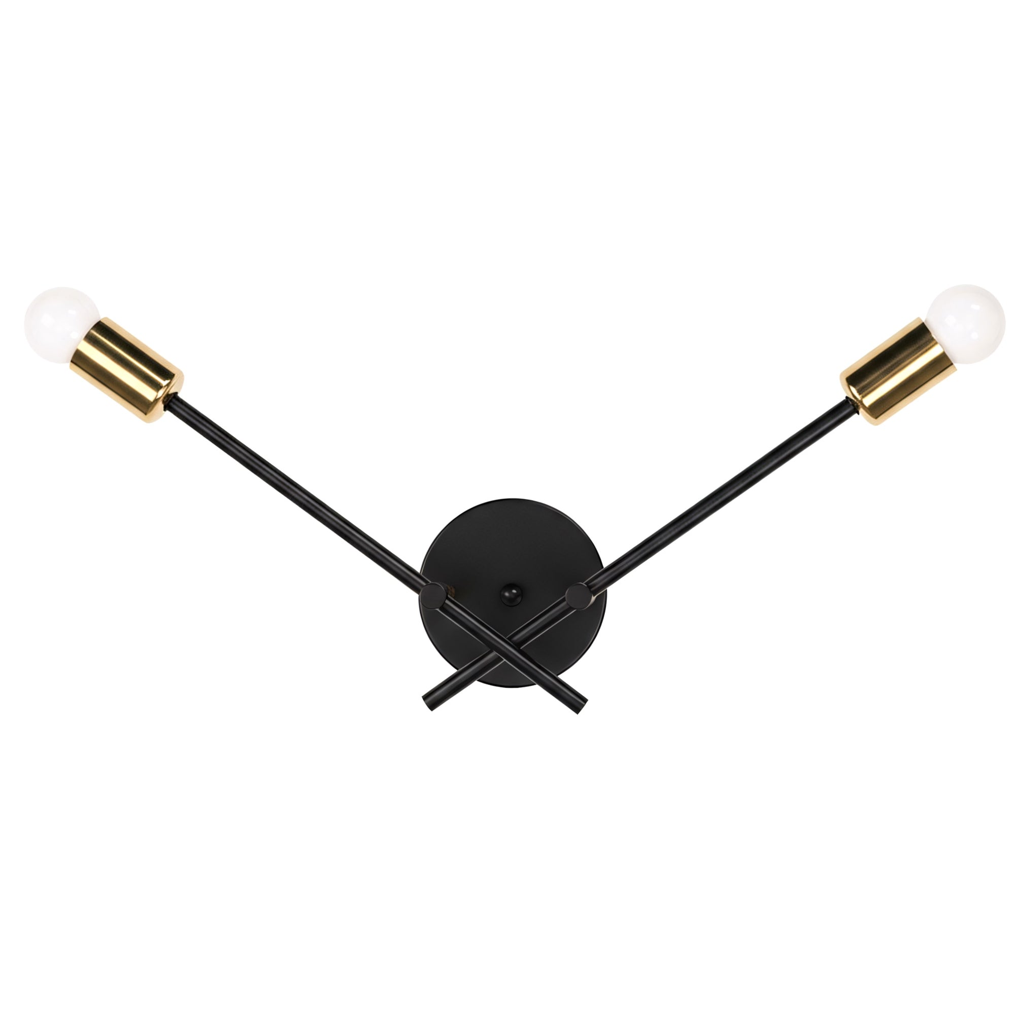 LAMPA ŚCIENNA KINKIET APP1119-2W Czarna  8