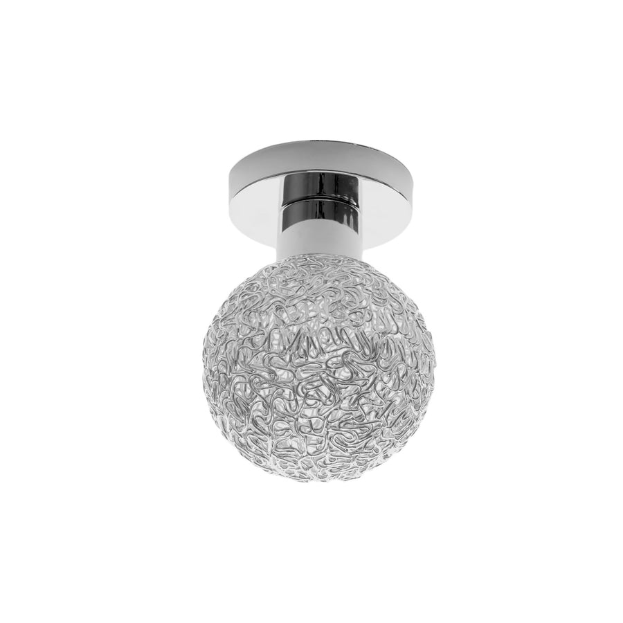 Lampa Wisząca Plafon Metalowa  APP670-1C CHROM