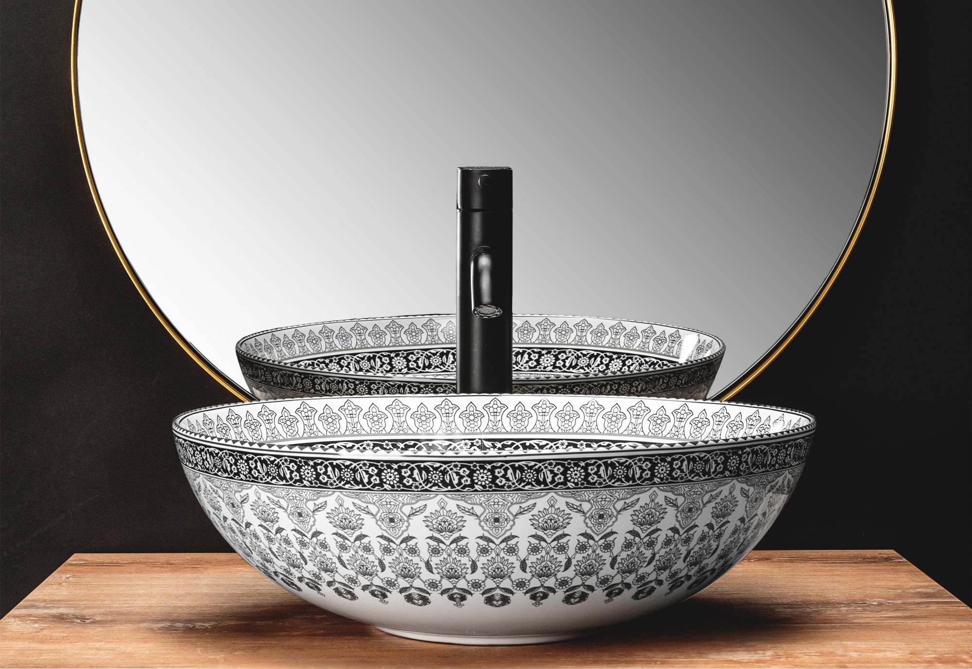 Umywalka nablatowa Rea Arte grey