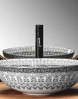 Umywalka nablatowa Rea Arte grey