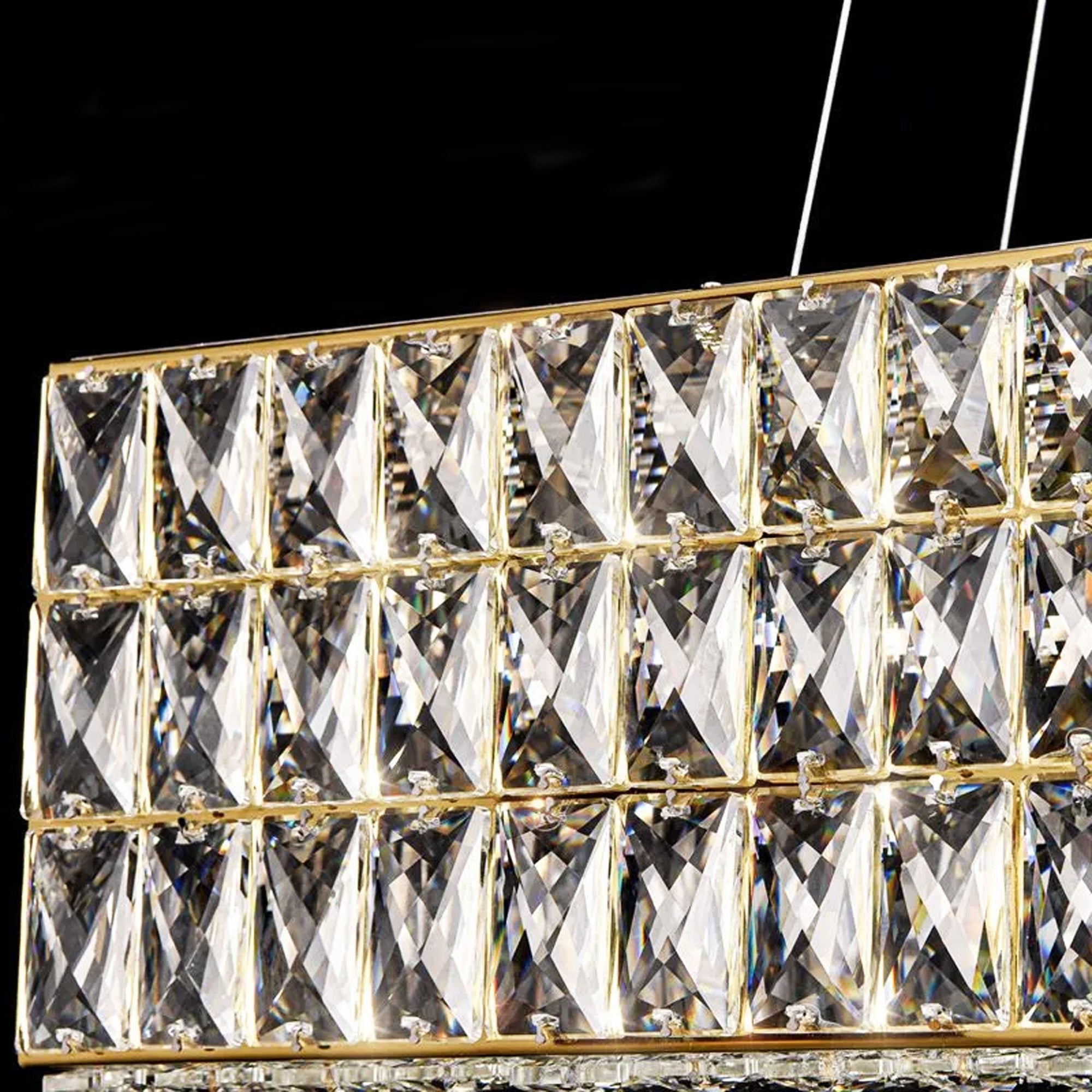 Lampa Sufitowa Wisząca Led App1566-cp Gold  7