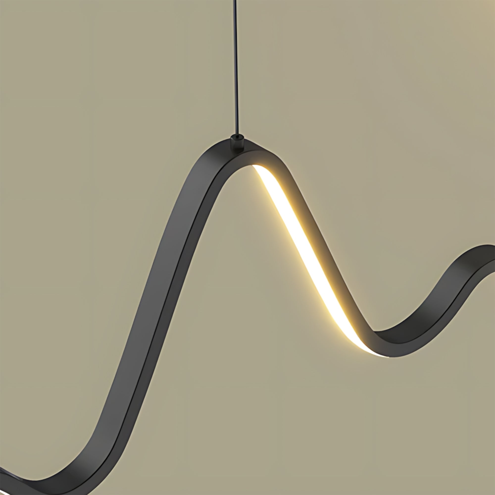 Lampa Wisząca Led Lhj033-cp 120 Cm Czarna  5