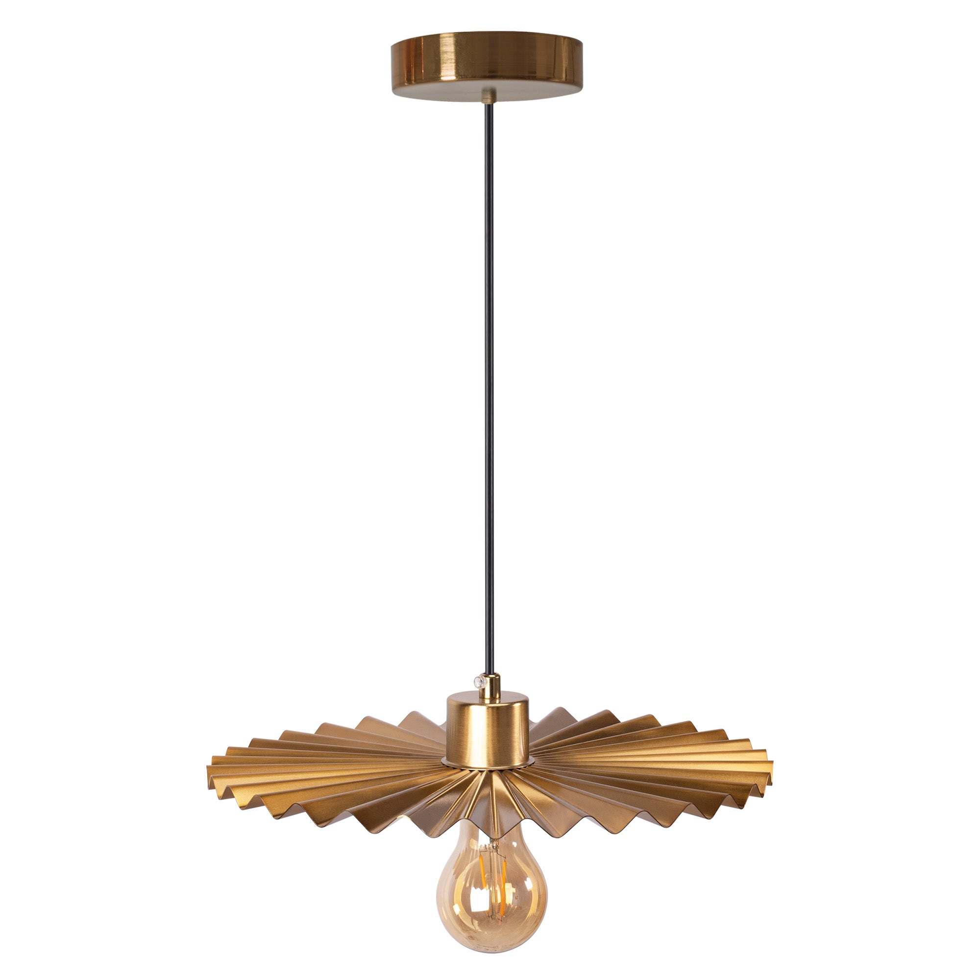 LAMPA SUFITOWA WISZĄCA APP1354 Stare Złoto 30 cm  5