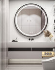 Lustro Ścienne Led 60cm Mmj Black  5