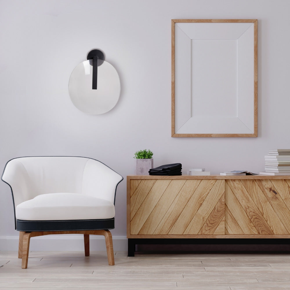 LAMPA ŚCIENNA KINKIET APP1313-W Czarna  6
