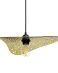 LAMPA SUFITOWA WISZĄCA APP1467-1CP czarna/złota  2