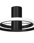 Lampa sufitowa plafon APP1401-CW Czarna