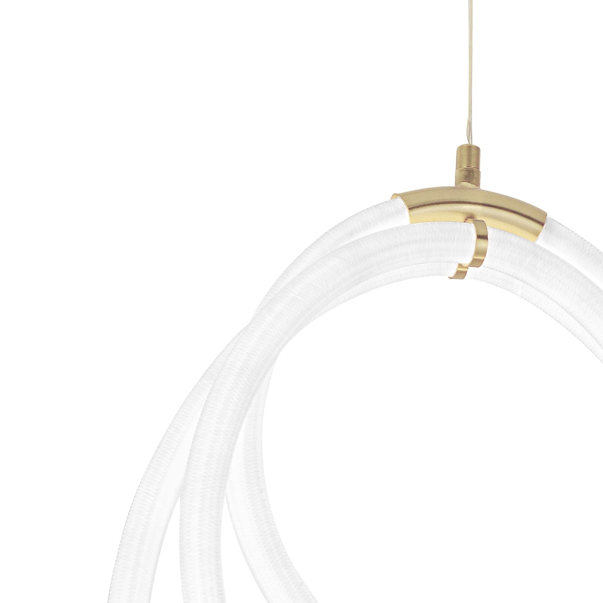 Lampa Wisząca Led G016-cp Złota  8