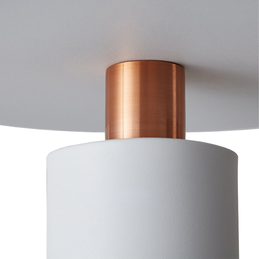Lampa Wisząca APP1146-1CP Biało Różowe Złoto