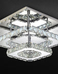 Lampa Sufitowa Kryształowa Plafon LED 24W APP410-C Neutralna  11