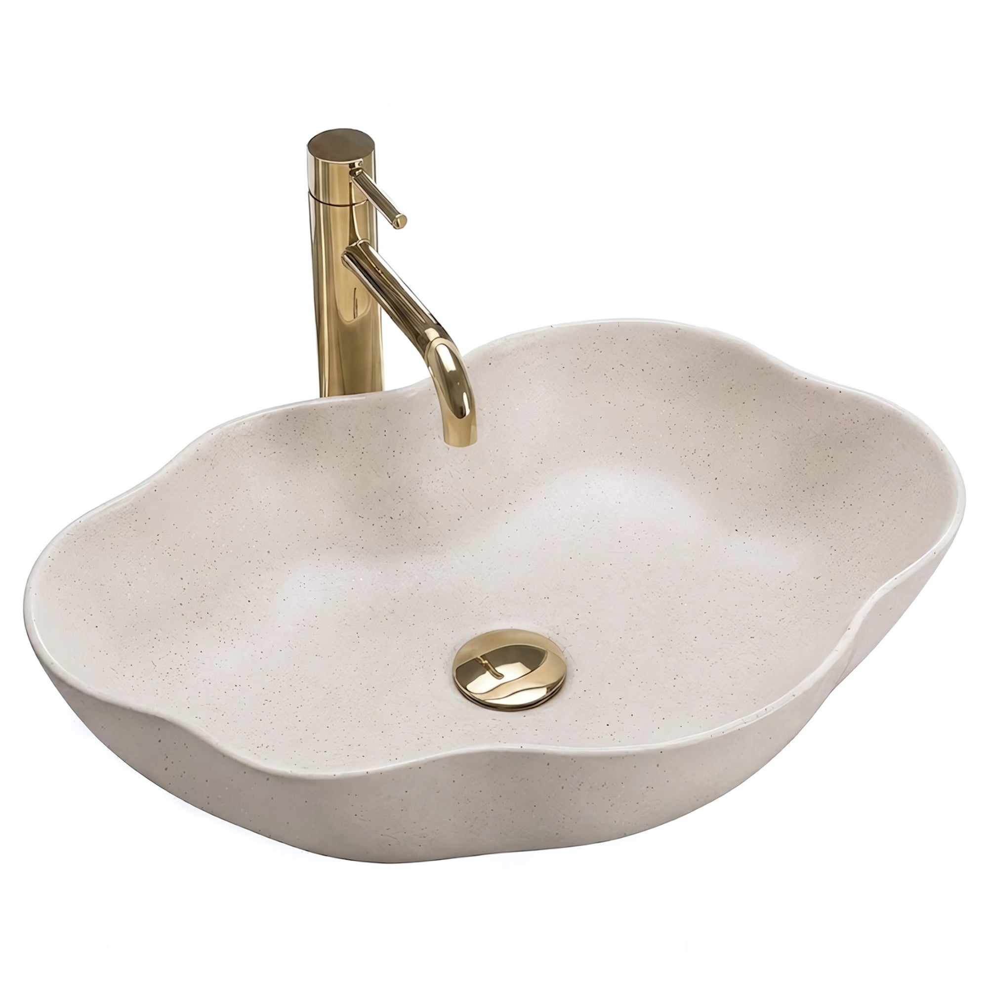 Umywalka nablatowa Rea Pearl Warm  1