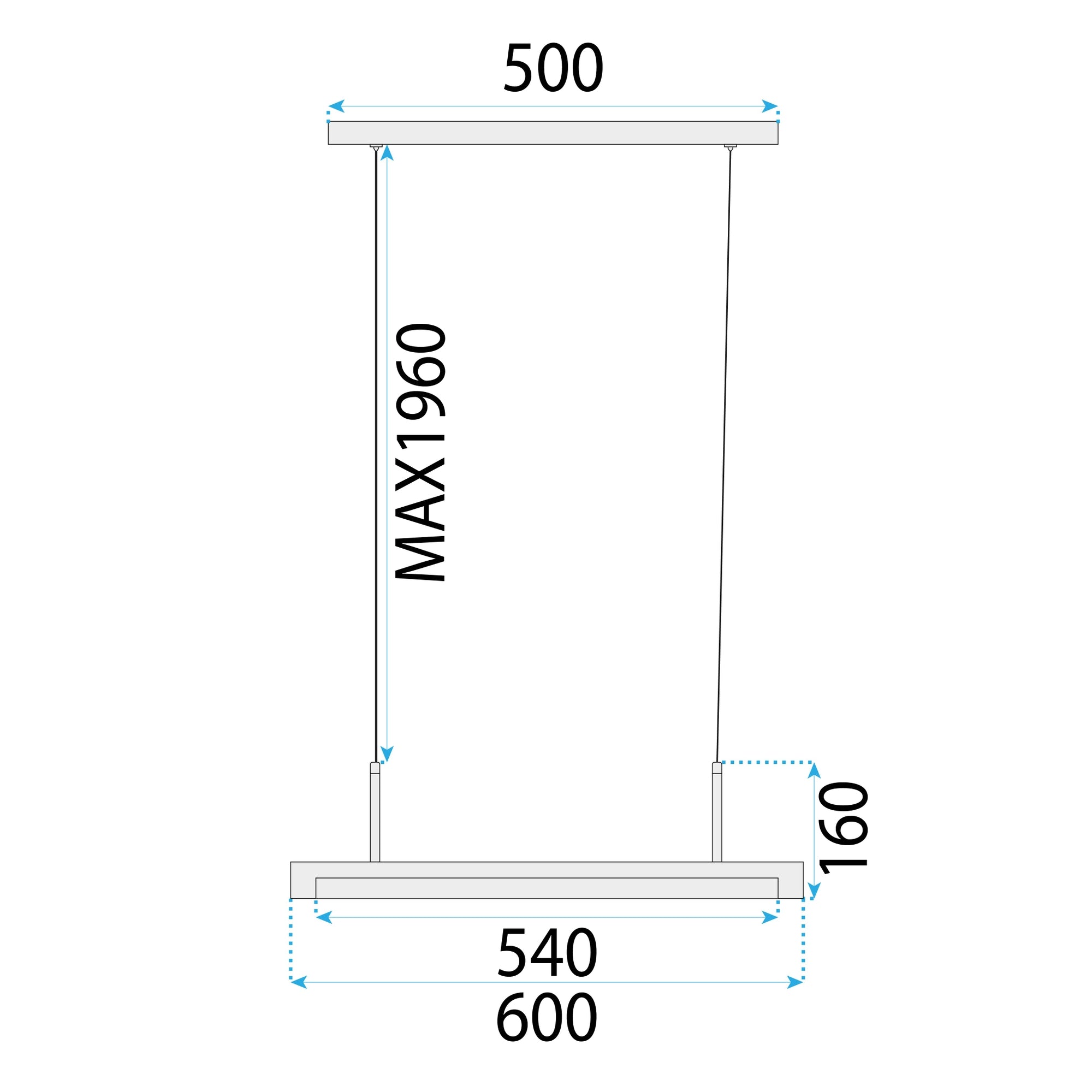 Lampa Led Wisząca Drewno App1530-cp  6