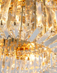 LAMPA KRYSZTAŁOWA PLAFON APP1728-6C 50 cm ZŁOTA  8