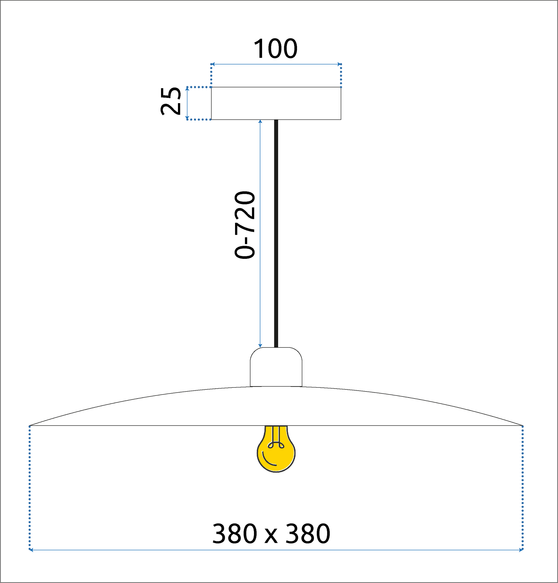 Lampa Wisząca APP1289-1CP Black  8