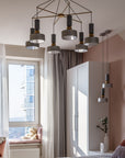 Lampa Sufitowa Wisząca Metalowa APP661