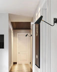 LAMPA ŚCIENNA KINKIET APP1139-1W Czarno-złota