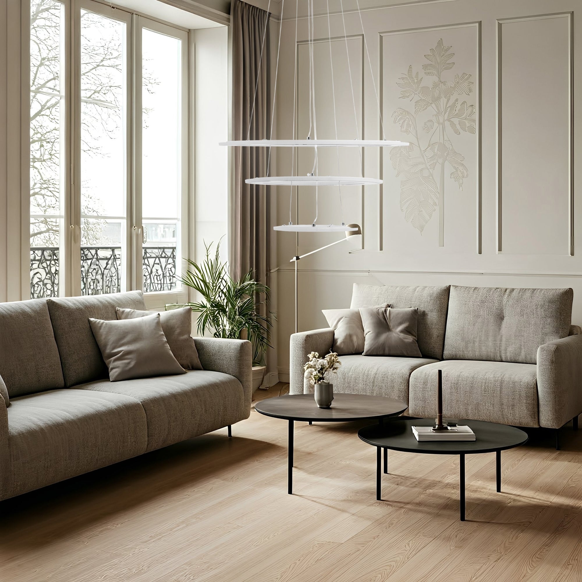 Lampa Wisząca Led G042-3cp Złota  7