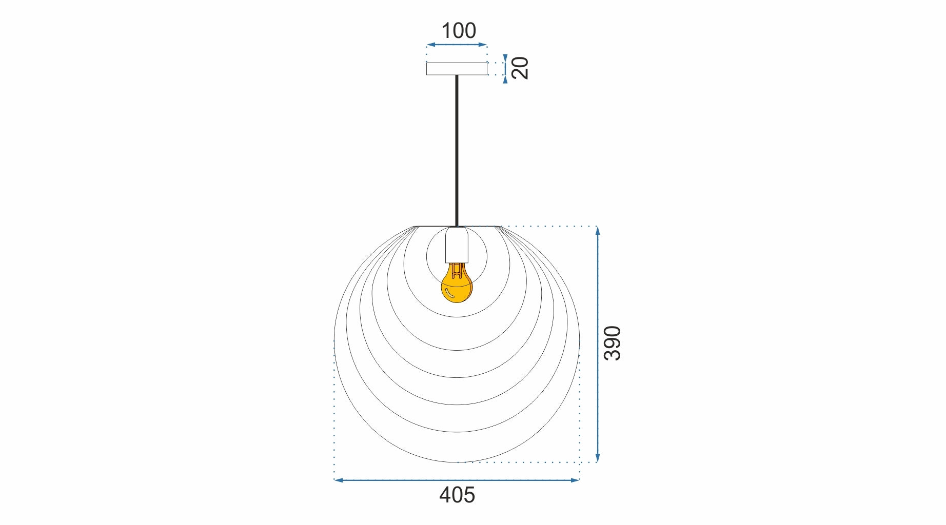LAMPA SUFITOWA GEOMETRYCZNA APP428-1CP Złota  5