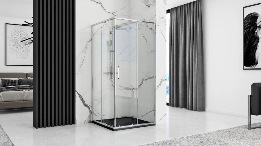 Brodzik prysznicowy Grand Black 80x100