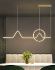 Lampa Wisząca Led Lhj022-cp 120 Cm Złota  6