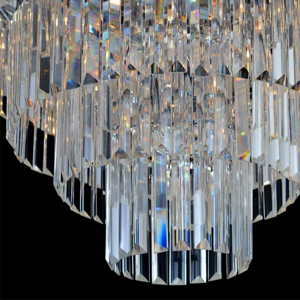 Lampa kryształowa wisząca APP1534-8CPR Chrom  3