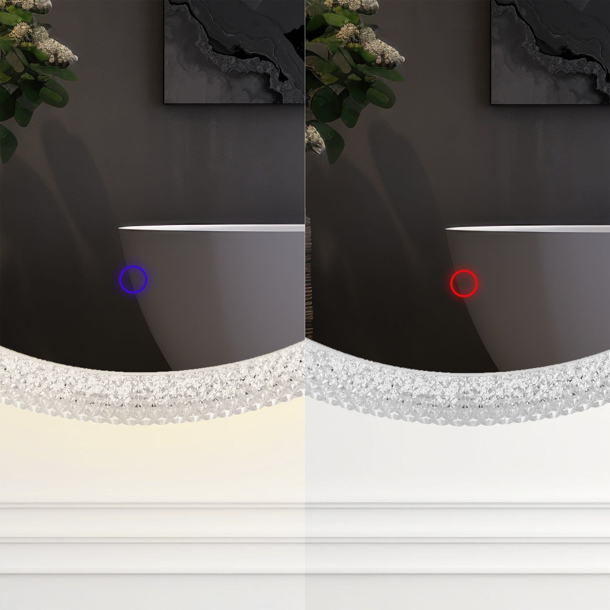 Lustro Ścienne Led 60cm Yh-3563  5