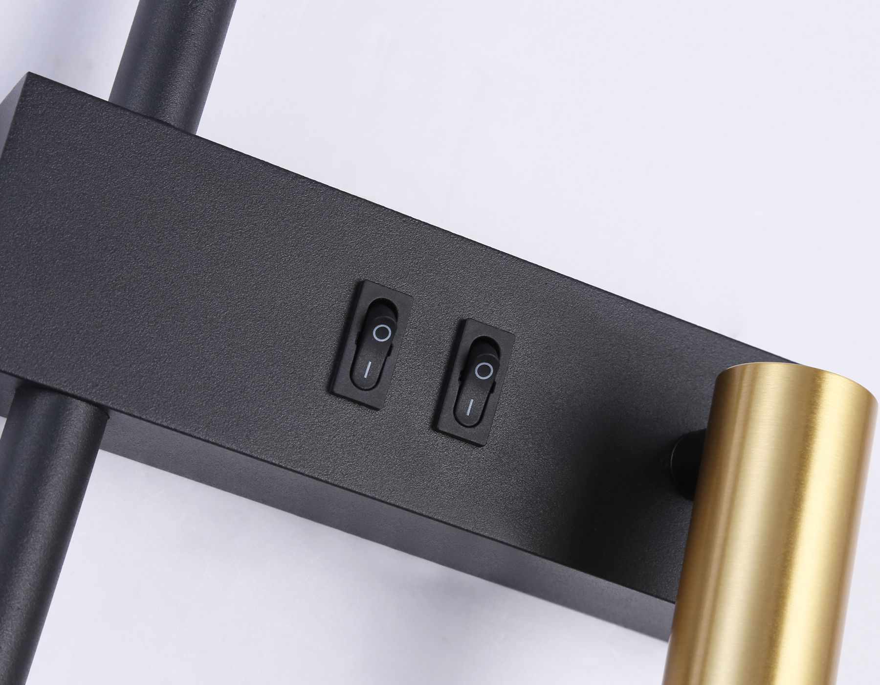LAMPA ŚCIENNA KINKIET APP1439-W BLACK GOLD