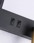 LAMPA ŚCIENNA KINKIET APP1439-W BLACK GOLD