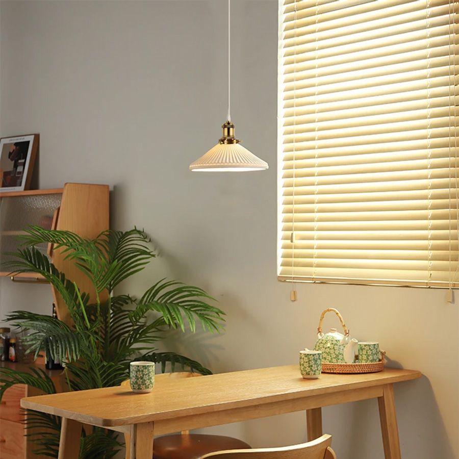 Lampa Wisząca APP1172-1CP Biała