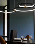 Lampa Ring 3 led + pilot APP752-30-40-50 Czarna
