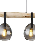 Lampa Wisząca APP1775-4CP Wood Grey  4
