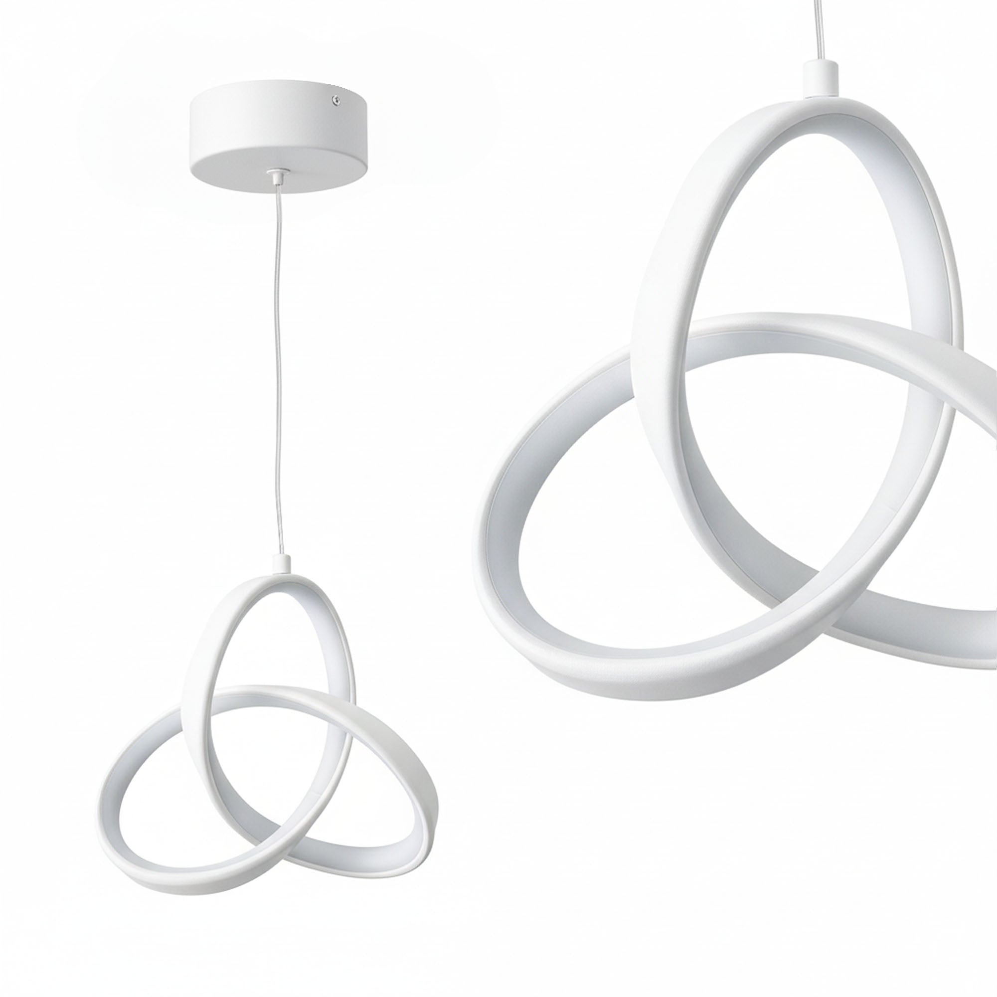 Lampa Sufitowa Wisząca Led App1783-cp Biała  1